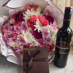 signature brown bloom. Congratulations flowers in Karen.