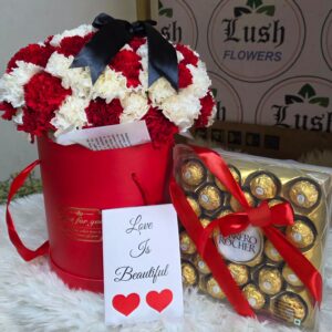Floral harmony cylinder.anniversary flowers delivery in loresho