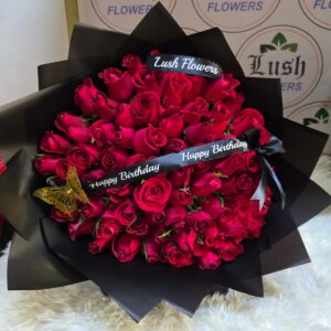 Birthday wishes flowers. Birthday flowers delivery in Ruaka