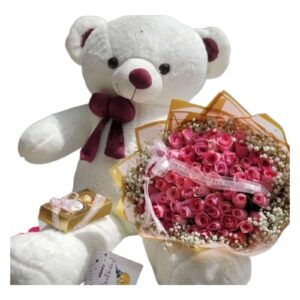 Complete Love Experience.Girlfriend's day flowers