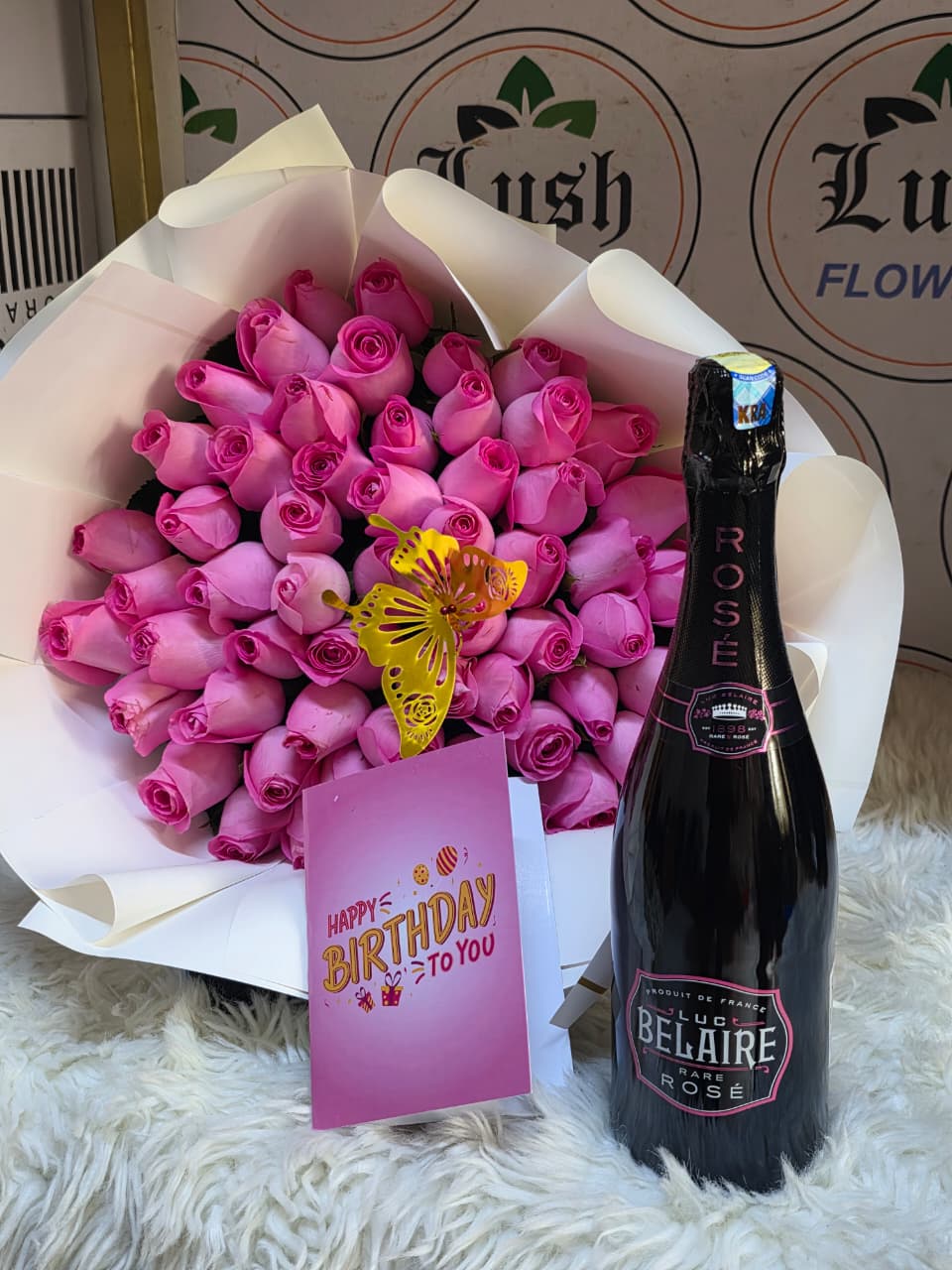 Rose' pink bouquet