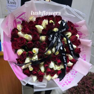 100-stem birthday bouquet