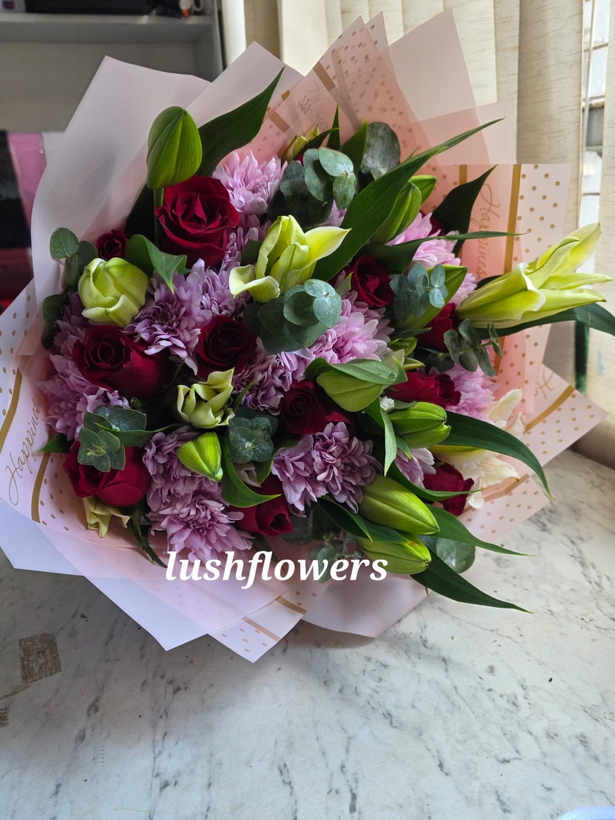 Love wrapped blooms. cogratulations delivery in kasarani. get well soon flowers delivery in Ruiru