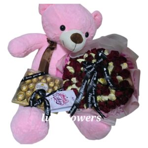 congratulations flowers delovery in parklands. sweet love hamper